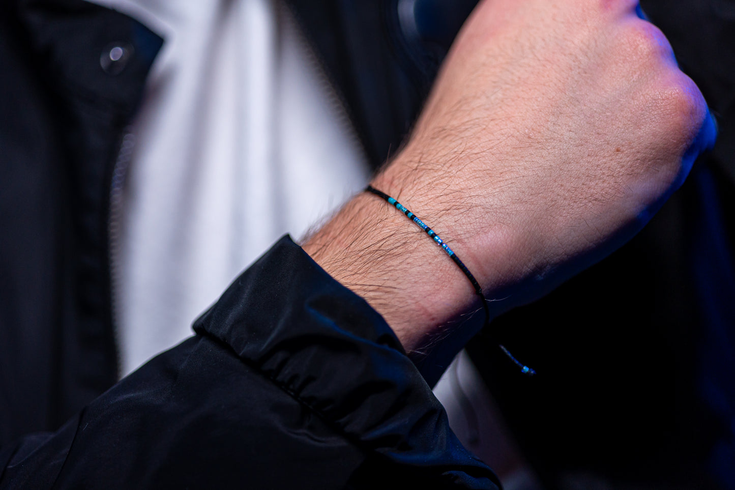 Brățară COD MORSE - '' GEMENI ''