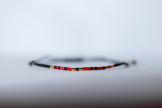 Brățară COD MORSE - '' TE IUBESC ''  Placată cu Aur